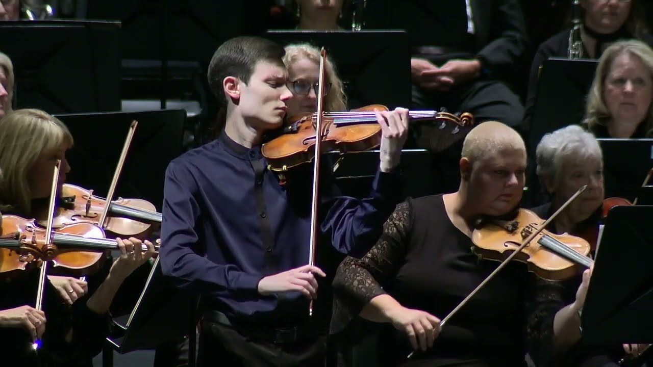 playing violin